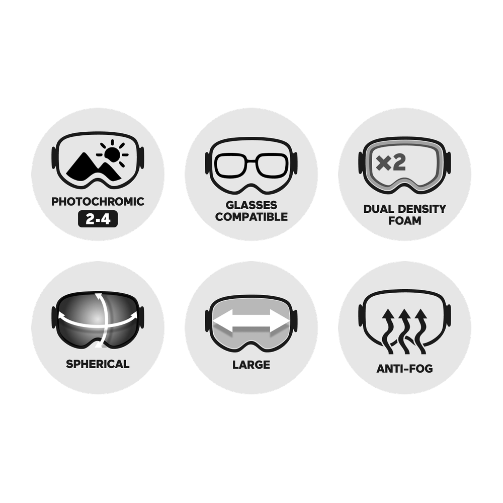 Lightyear Otg Noir Gris Reactiv 2-4 Polarized
