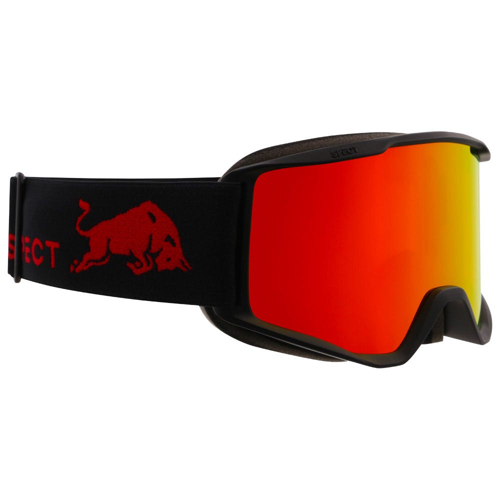 Neon Matt Black Red Orange Red Mirror