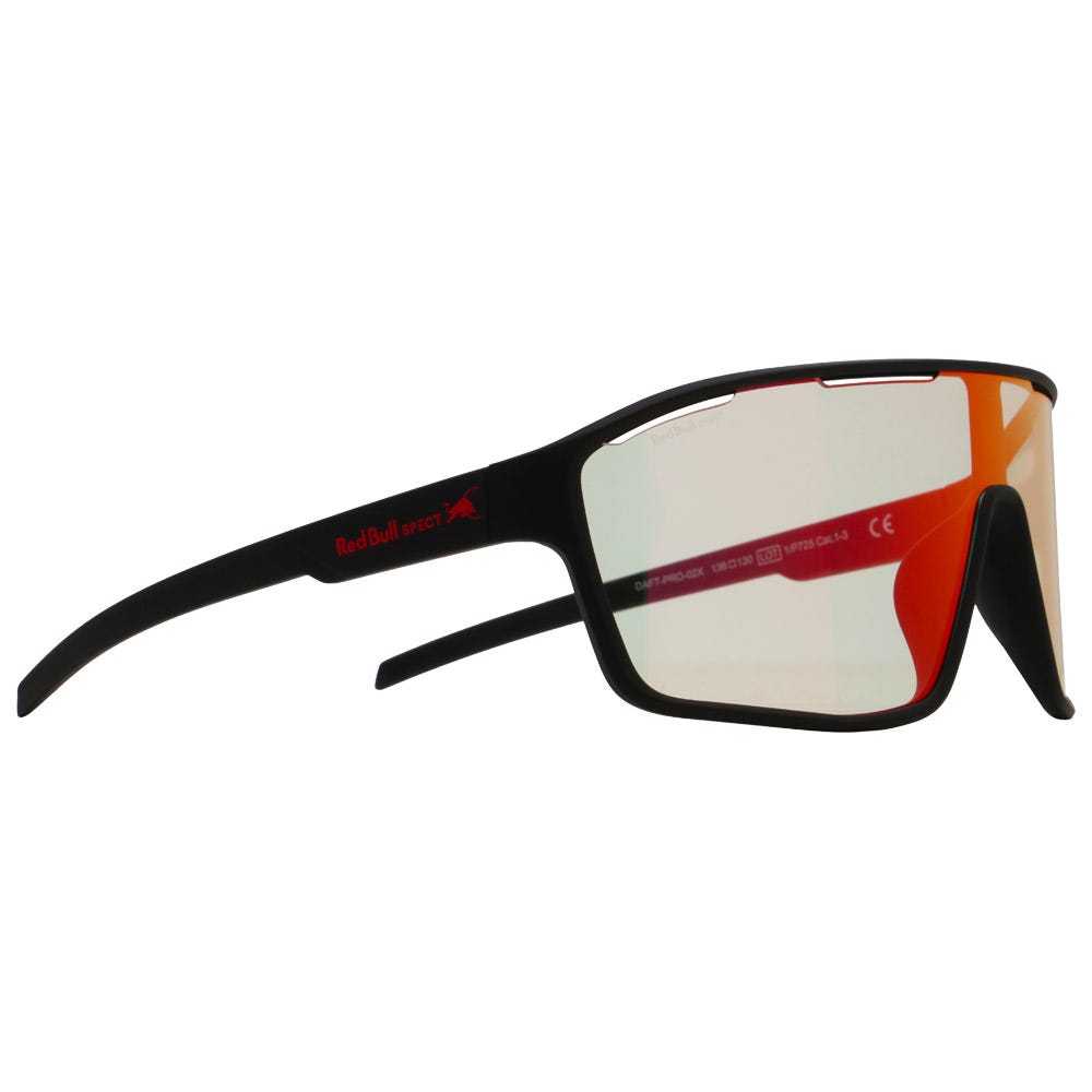 Daft Pro Black Photochromic Red Mirror