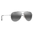 Hauoli Xs Black Shiny Silver Neutral Grey MauiPure