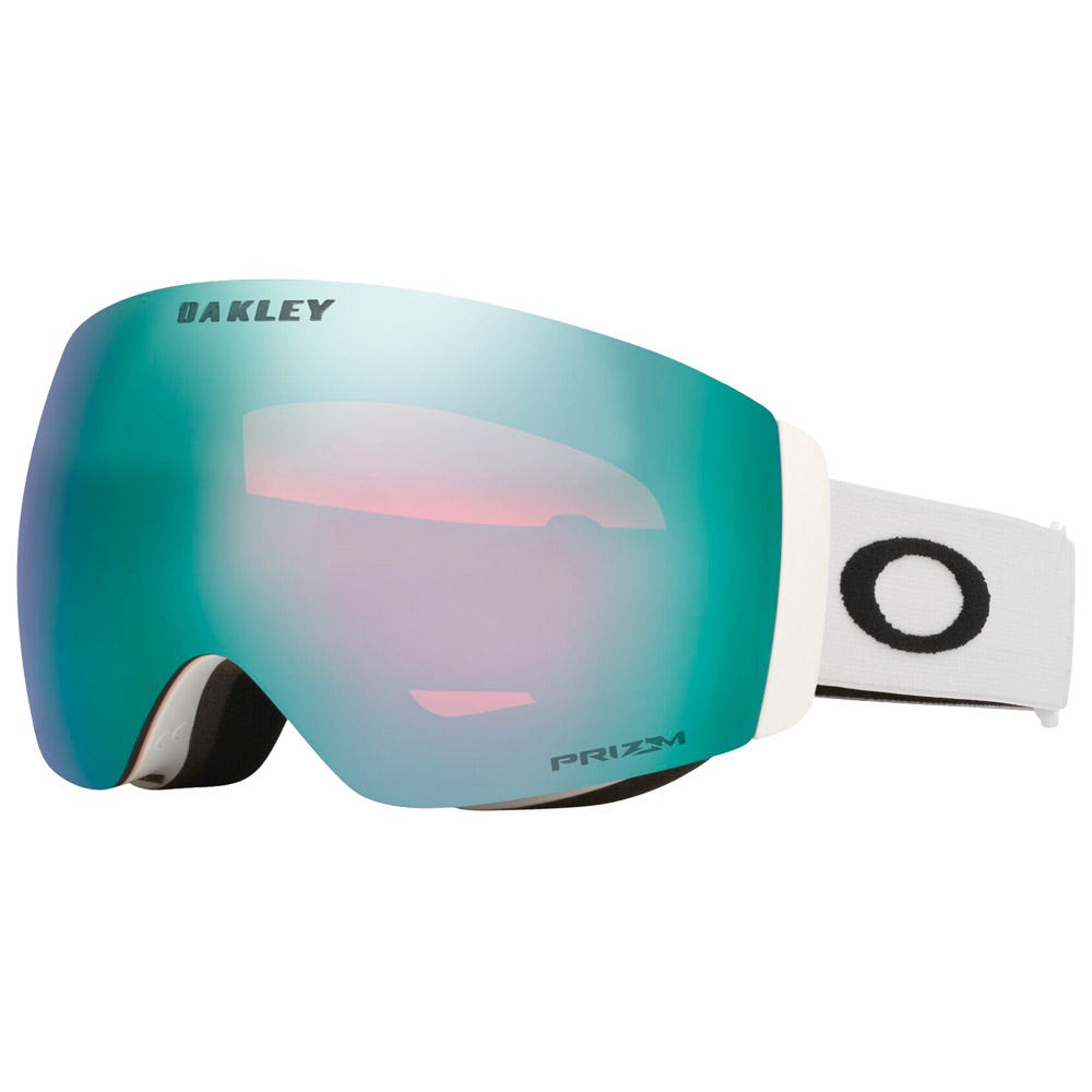 Flight Deck Pro M Matte White Prizm Sapphire Iridium + Prizm Iced Iridium