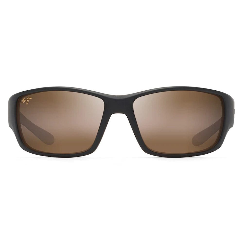 Local Kine Matte Dark Transparent Brown With Tan And Cream Superthin Glass Hcl Bronze