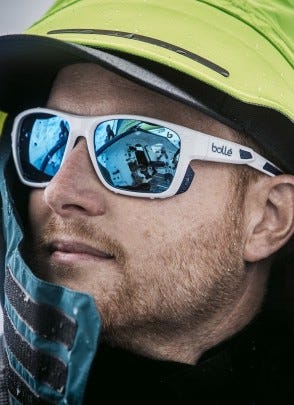Bu&eacute;e sur les lunettes de sport