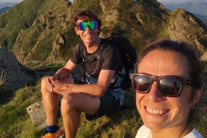 Randonnée en crête de moyenne montagne