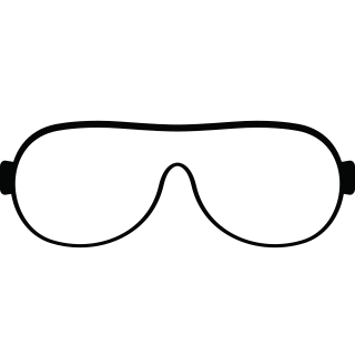 Lunettes de soleil masque
