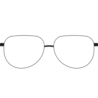 Lunettes de soleil sans monture